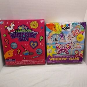 13 Craft Projects in 2 Boxes - Anker Arts & Horizon Group - New in Boxes.